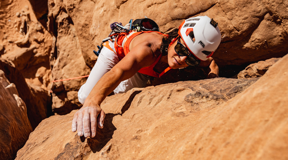 Liv Sansoz redéfinit l'escalade en Jordanie
