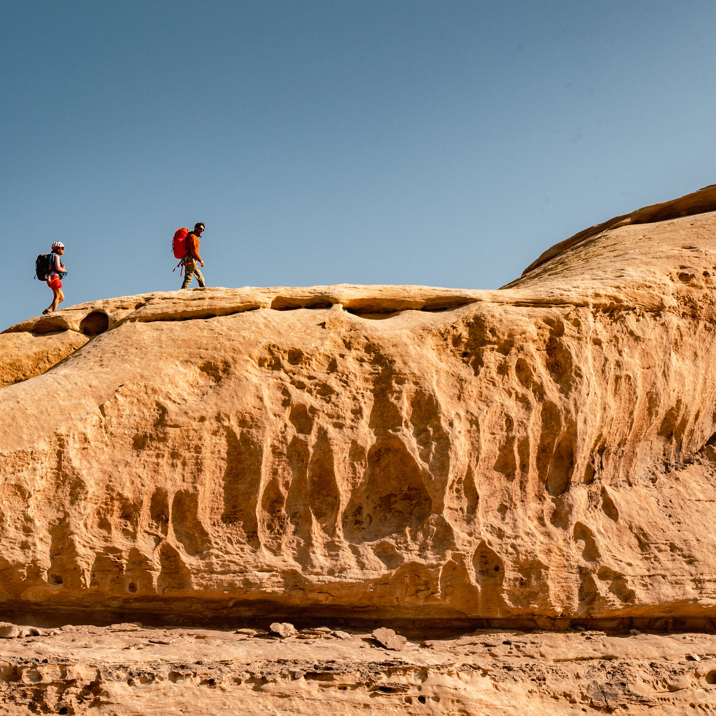 Liv Sansoz redefines climbing in Jordan