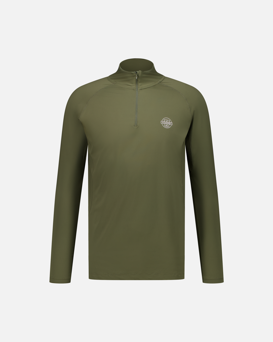 GREEN MEN'S ANTI UV LONG SLEEVES T-SHIRT