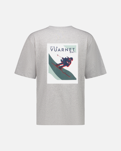 MEN'S GREY T-SHIRT SKIER