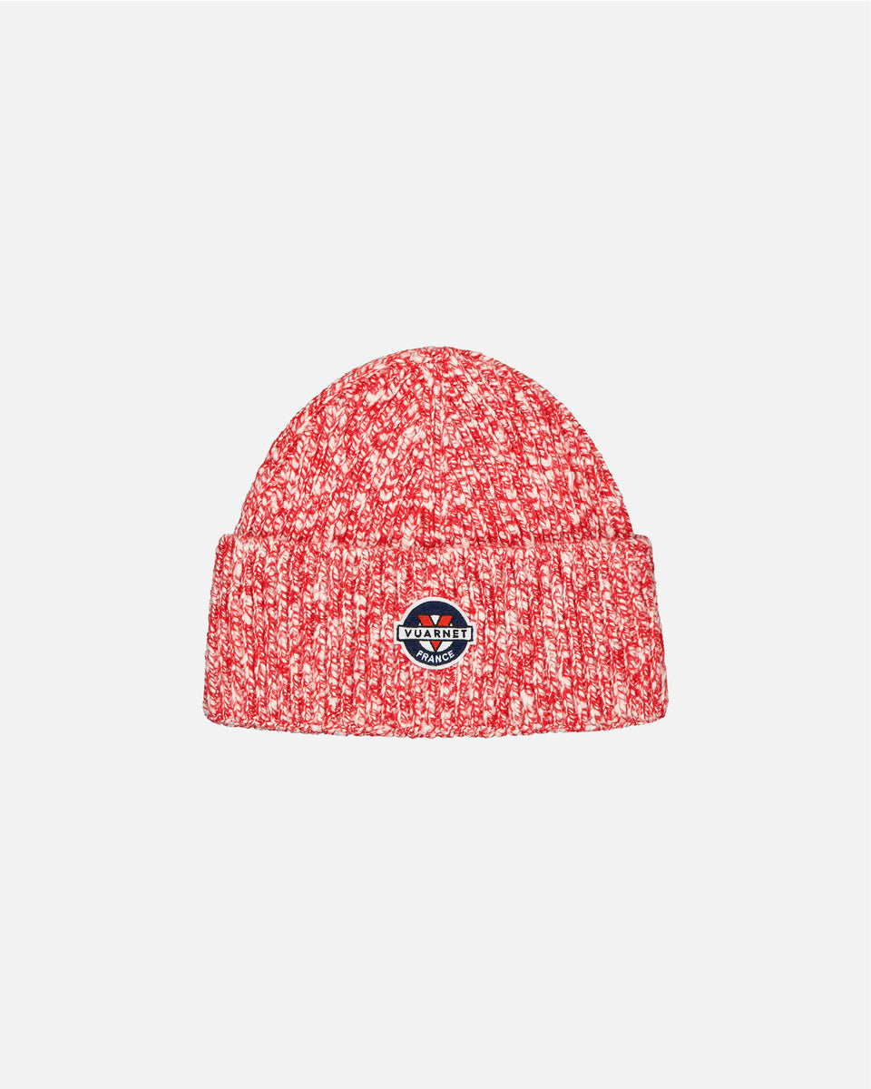 BONNET BICOLORE ROUGE