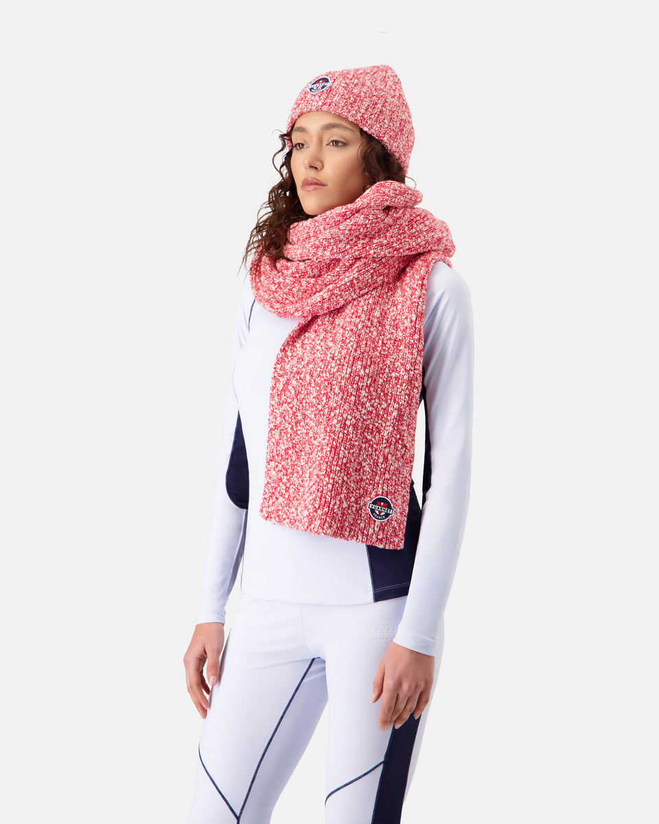 BONNET BICOLORE ROUGE