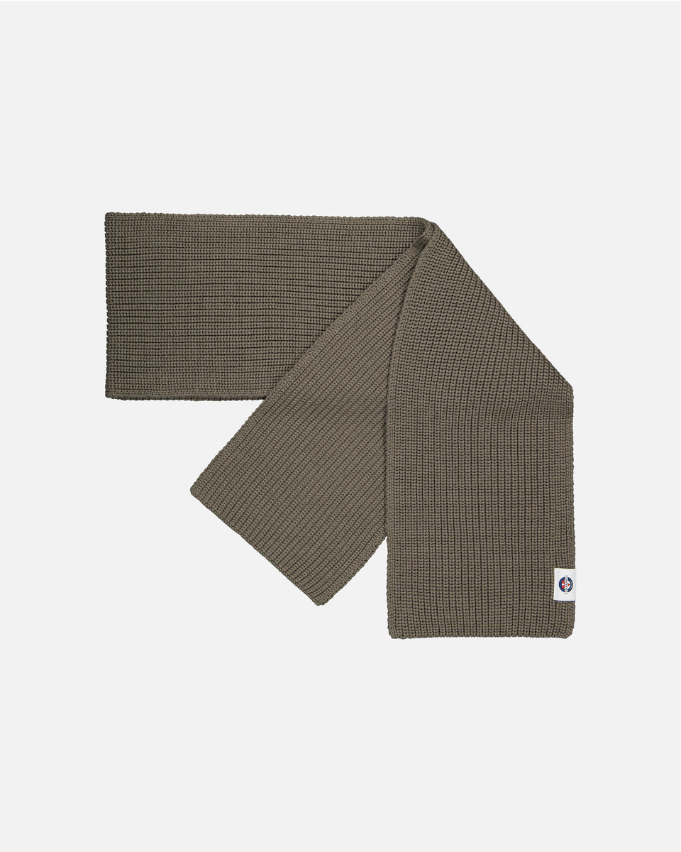 ÉCHARPE MÉRINOS KAKI