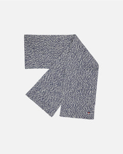 UNISEX TWO-TONE NAVY/WHITE SCARF