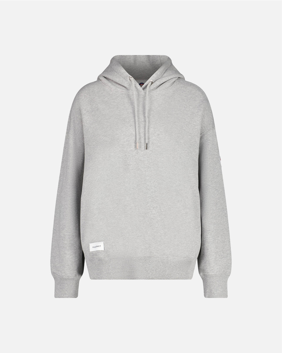 HOODIE FEMME PATCH LOGO