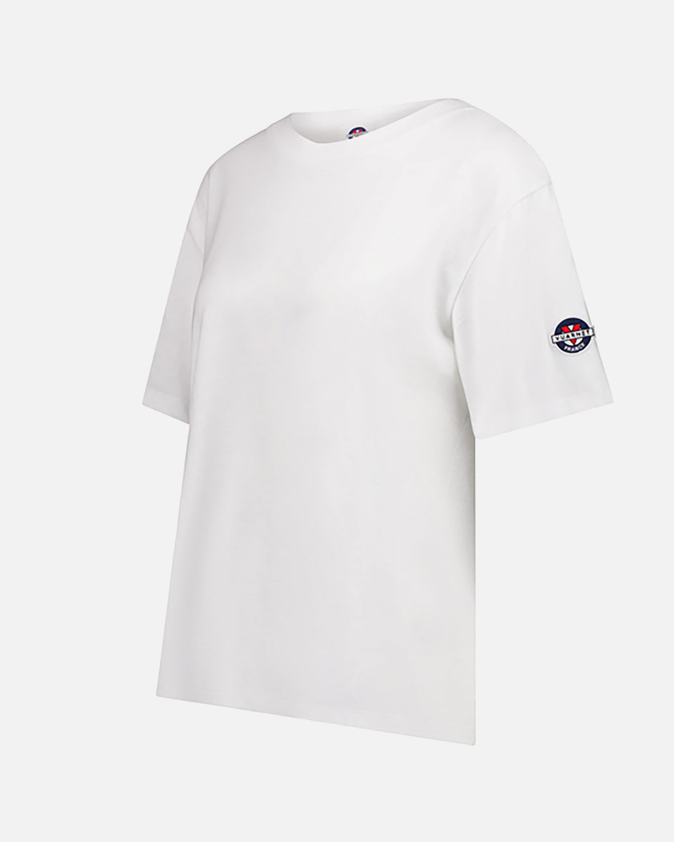 T-SHIRT FEMME LOGO PATCH