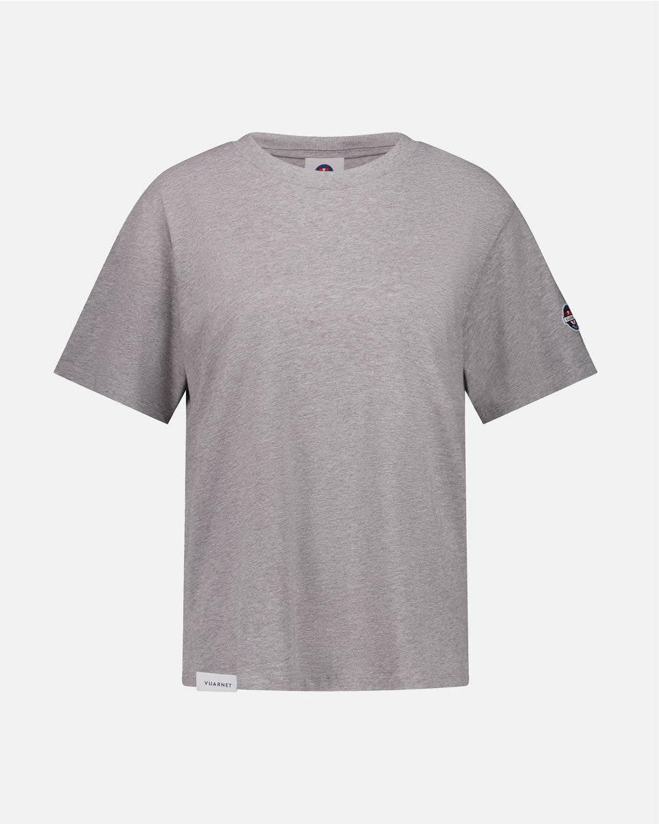 T-SHIRT FEMME LOGO PATCH