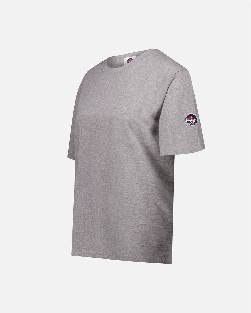 T-SHIRT FEMME LOGO PATCH