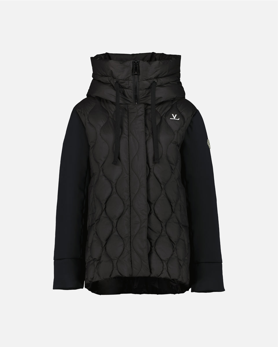 QUILTED FLEECE JACKET