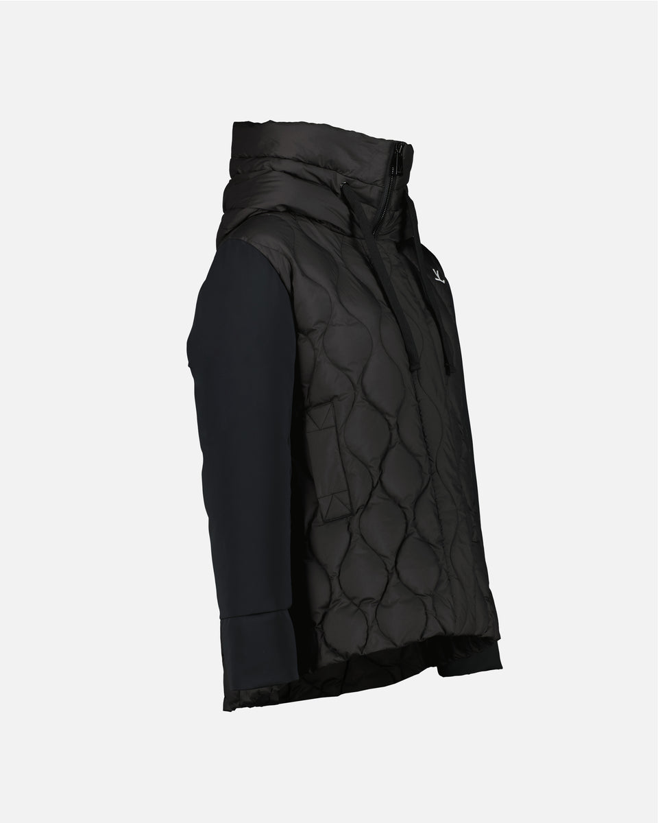QUILTED FLEECE JACKET