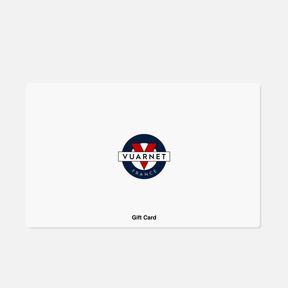 E-CARTE CADEAU VUARNET