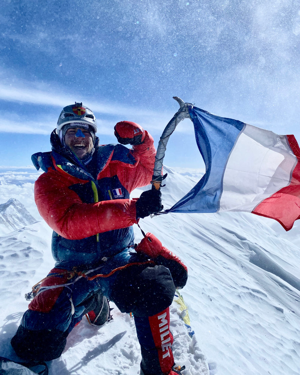 Vadim Druelle au Kanchenjunga (8586m)