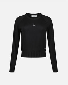 SIGNATURE CROP TOP AUS MERINOWOLLE