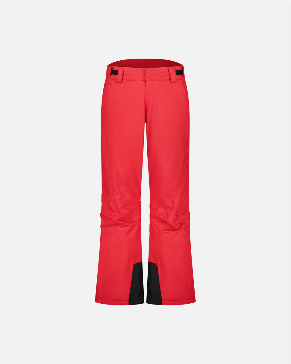 RED SKI PANTS FOR MEN PASUBIO 3.0