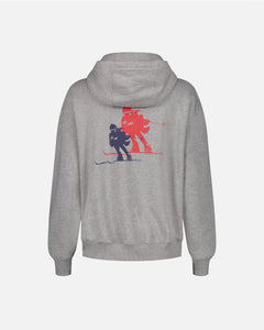 DAME HOODIE MED SKILØBER LOGO