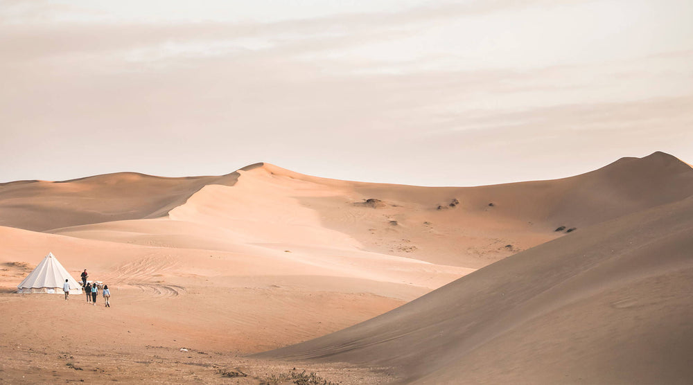 À travers les dunes du Maroc
