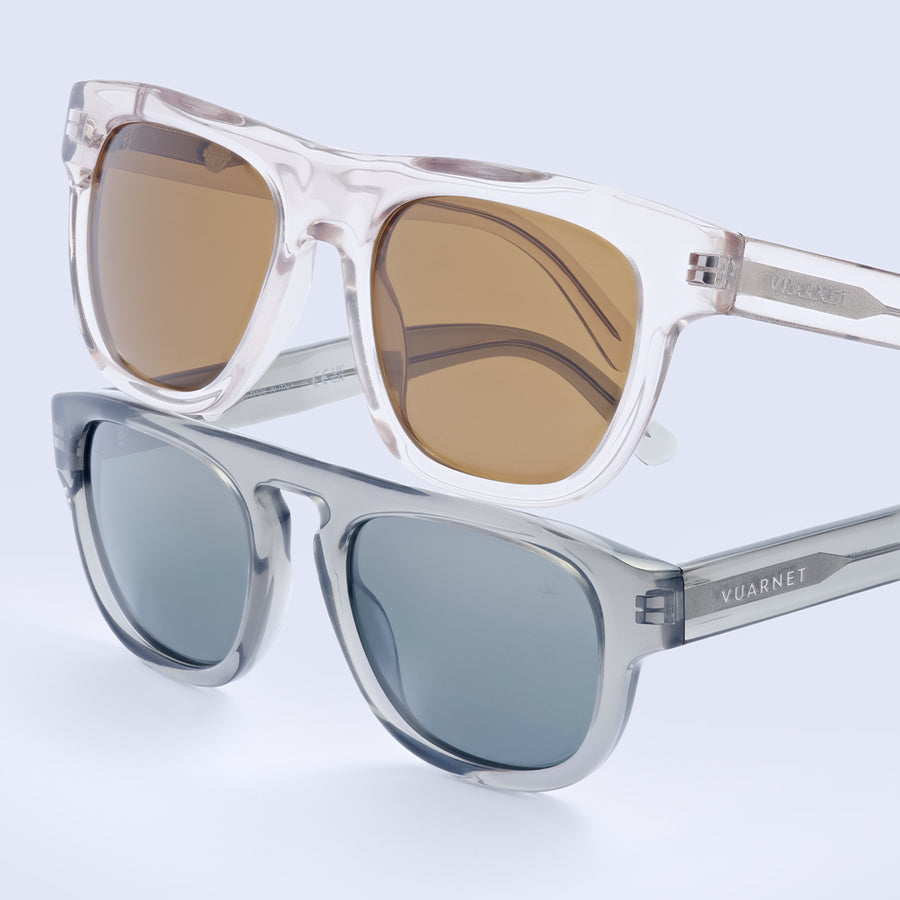 Lunettes de soleil à clip unisexes Vuarnet main image 0
