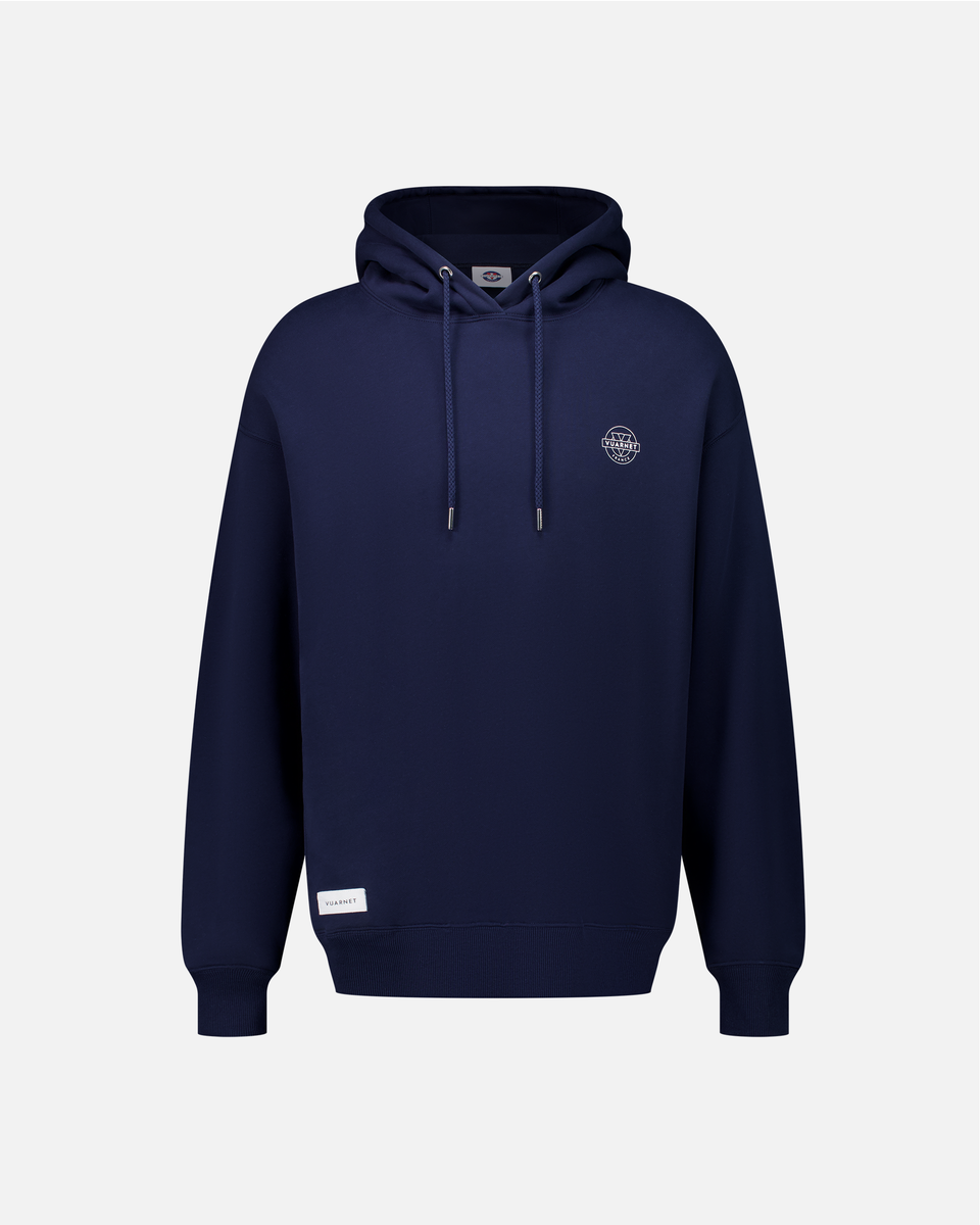 HOODIE HOMME LOGO SKIEUR MARINE