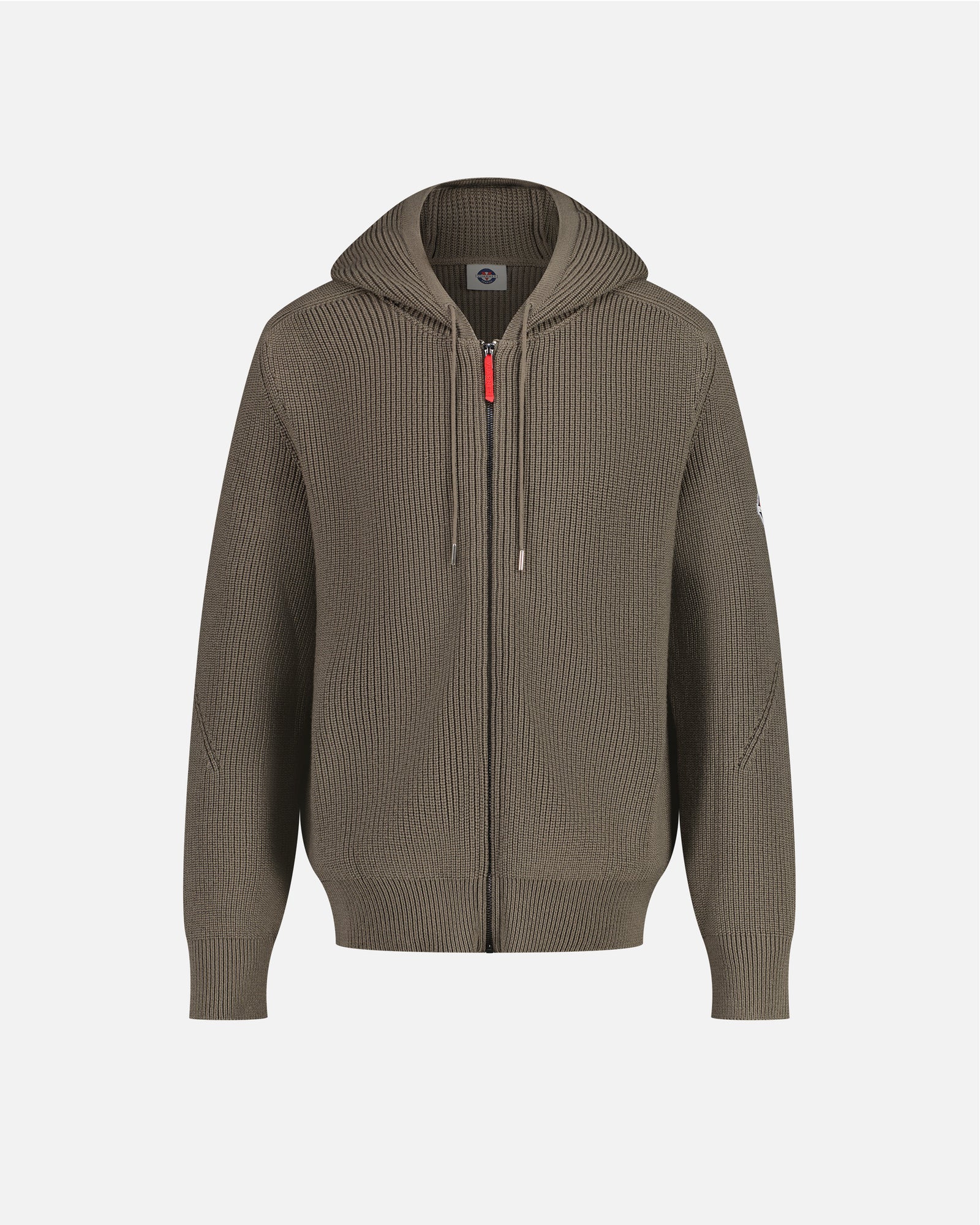BLUE NAVY HOODIE WITH LOGO FOR WOMEN