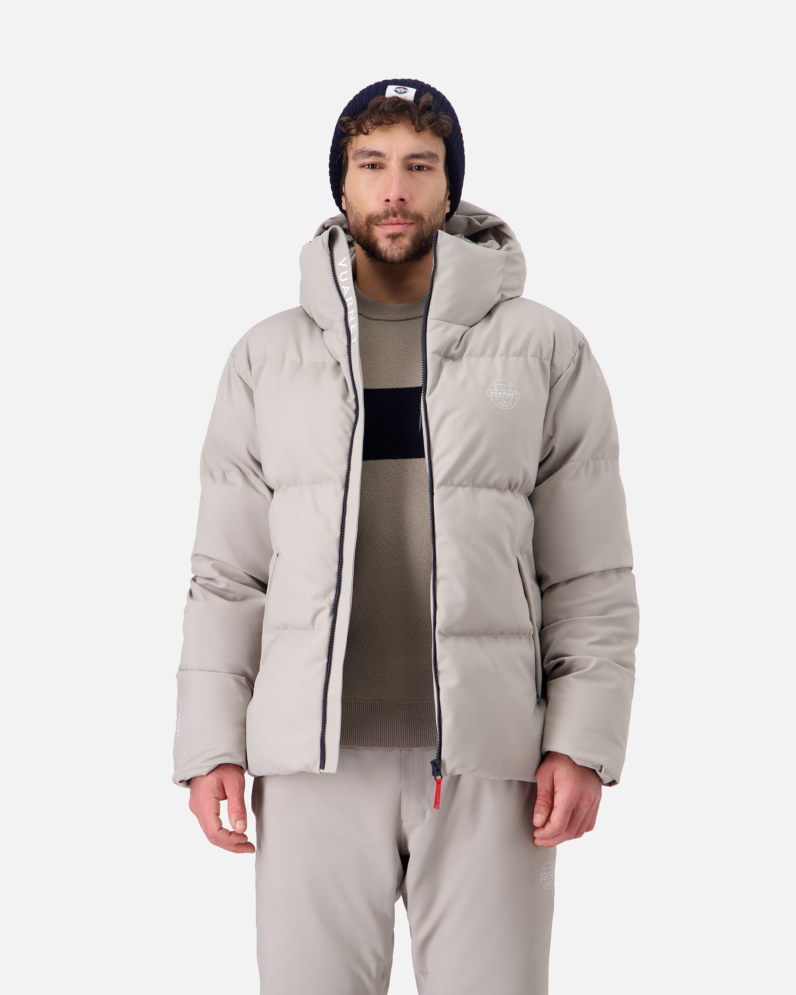 DOUDOUNE GRAND FROID BEIGE HOMME