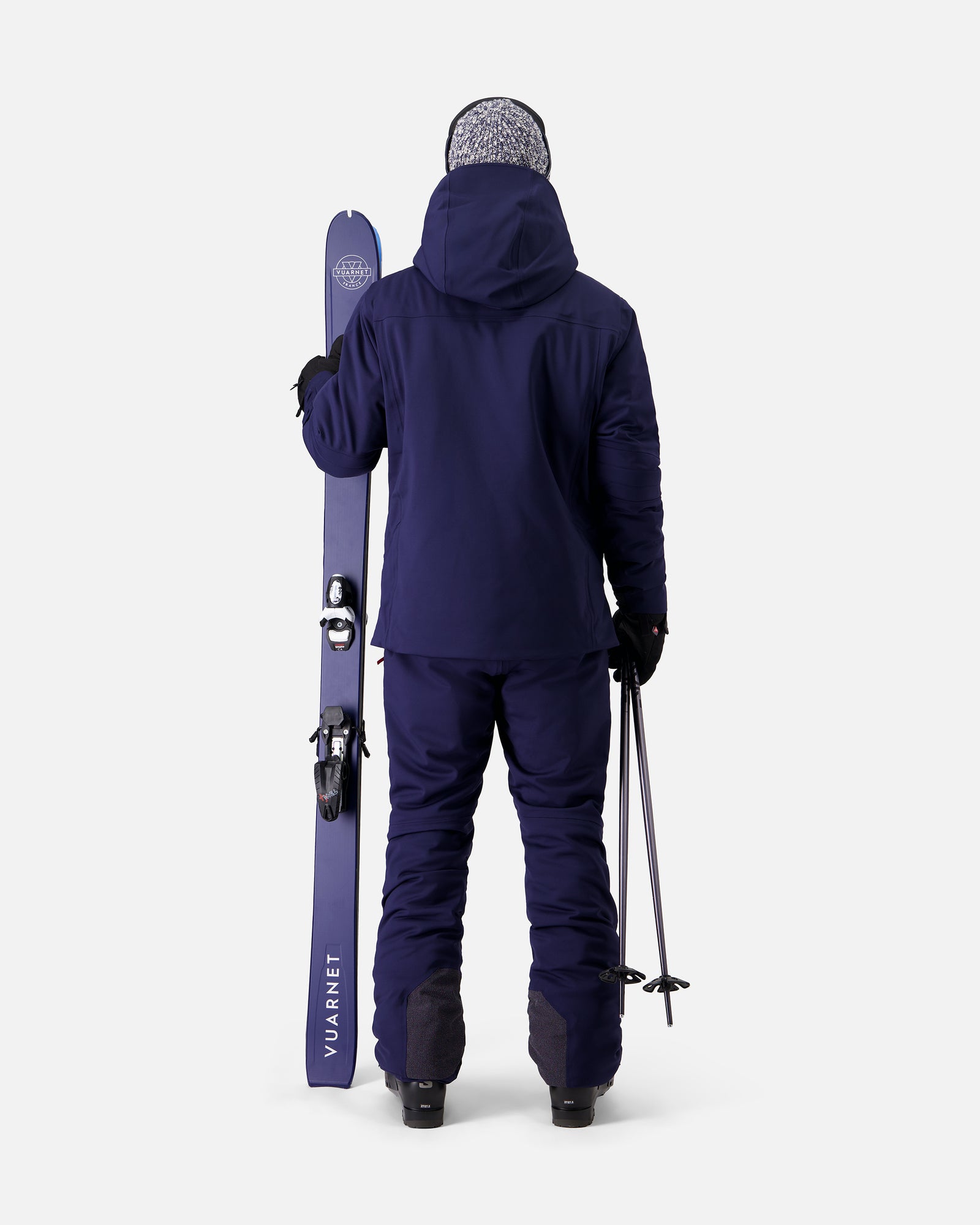 NAVY BLUE MEN'S INSULATED SKI PANTS