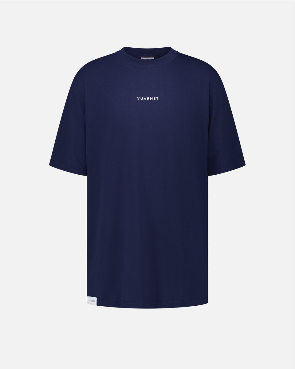 MEN'S OVERSIZED NAVY SKIER T-SHIRT
