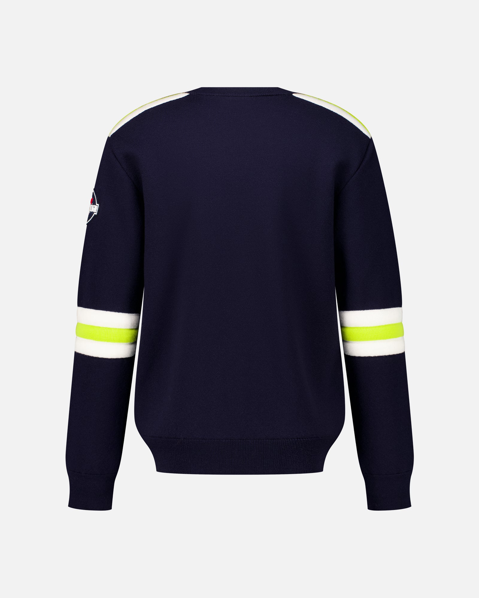 NAVY MEN'S PADDED MERINOS PULLOVER&nbsp;