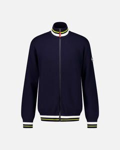 ⁣⁢HERREN ZIP-PULLOVER MARINEBLAU⁤⁣