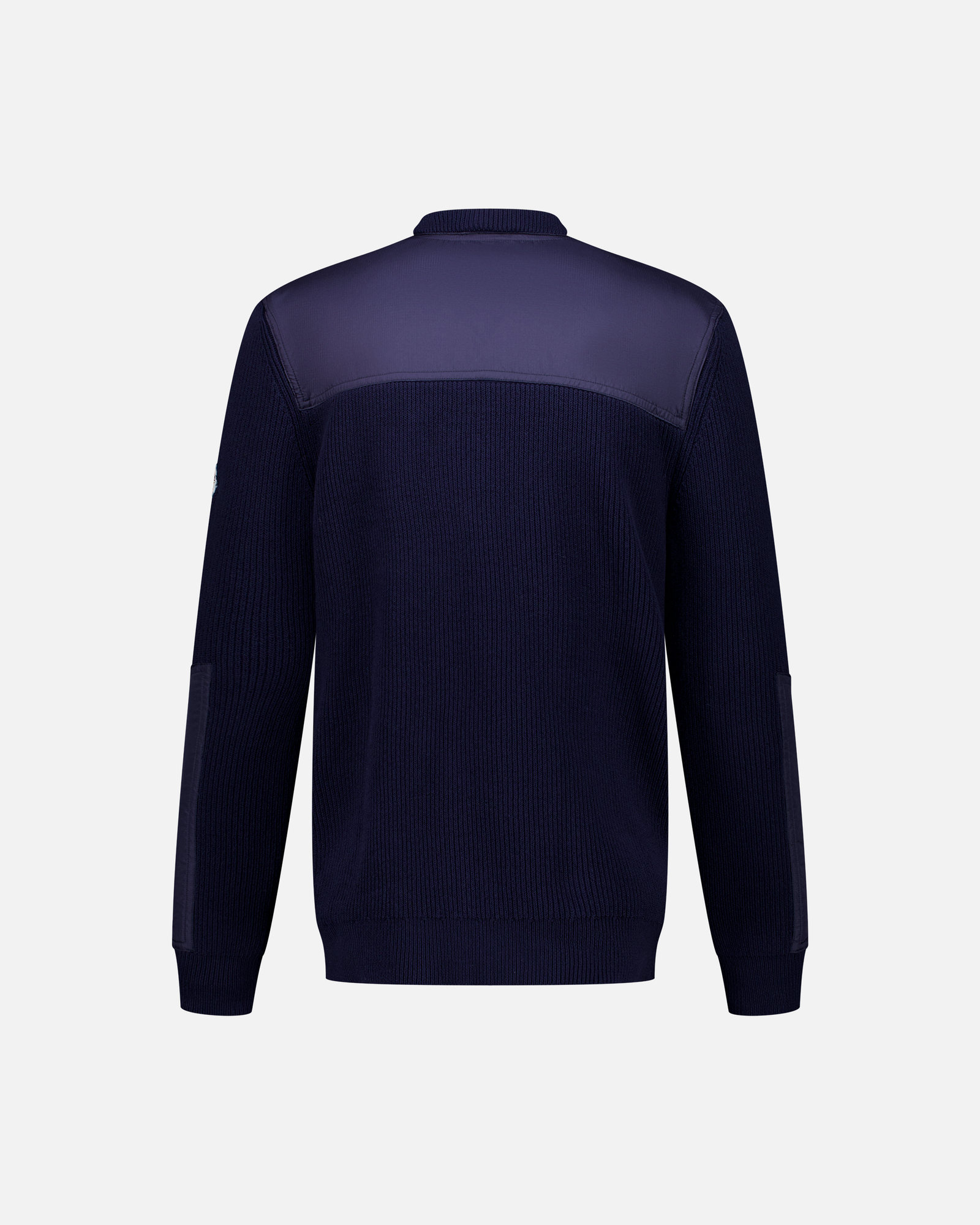 MEN'S NAVY NYLON PATCH JUMPER