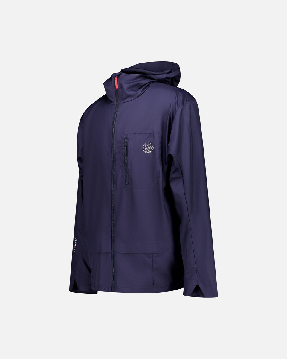 NAVY BLUE MEN'S RIPSTOP WINDBREAKER