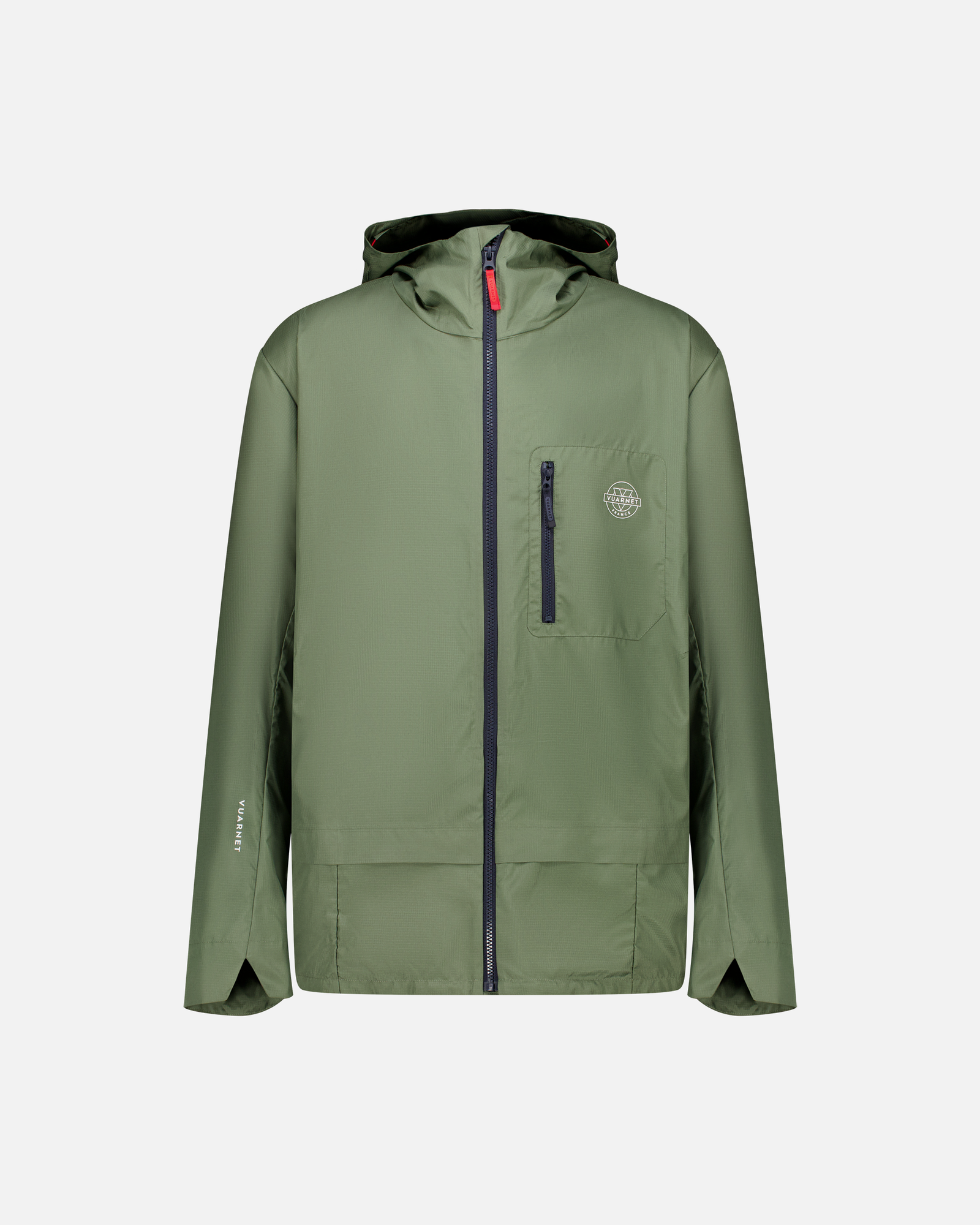 GREEN MEN'S RIPSTOP WINDBREAKER