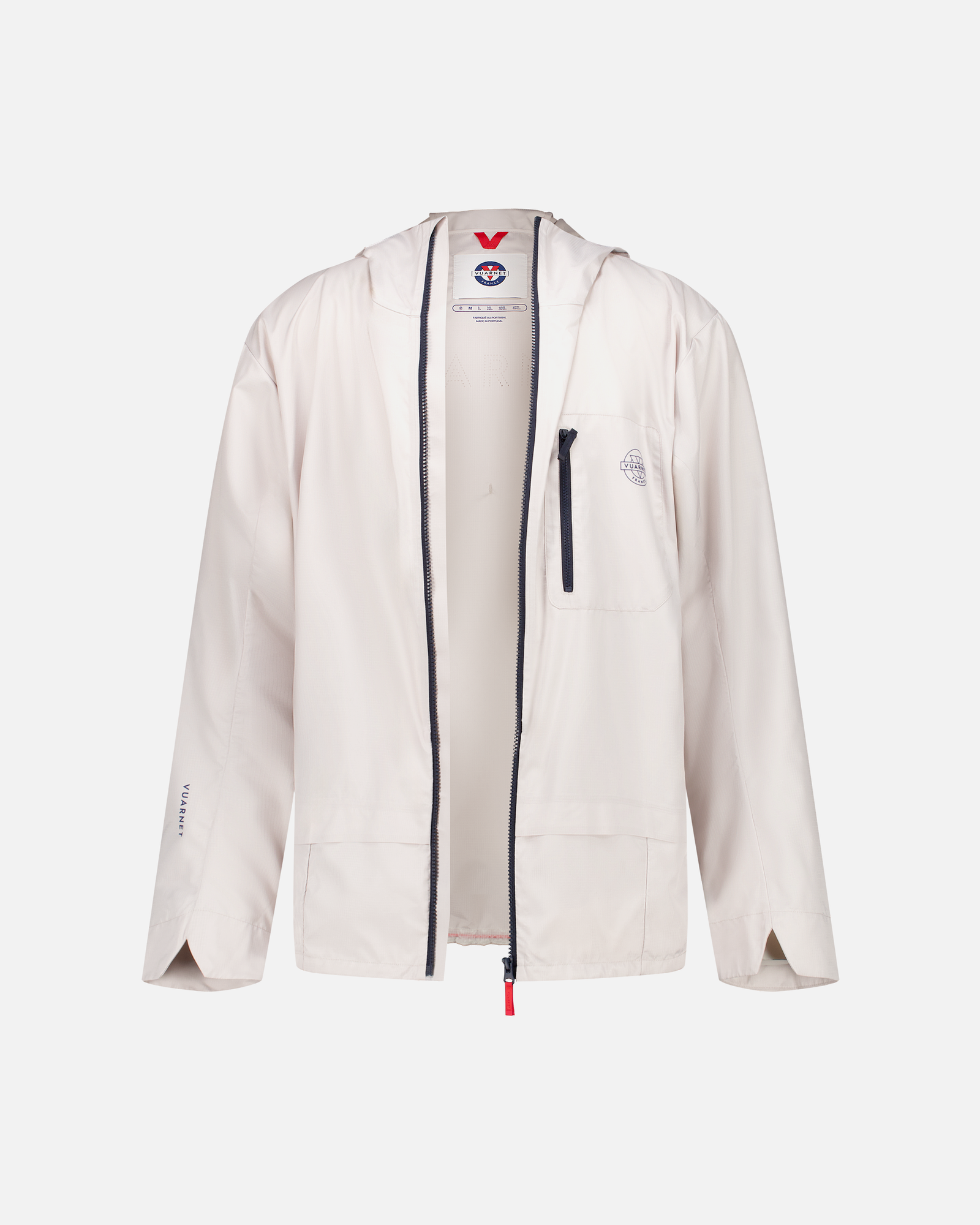 BEIGE MEN'S RIPSTOP WINDBREAKER