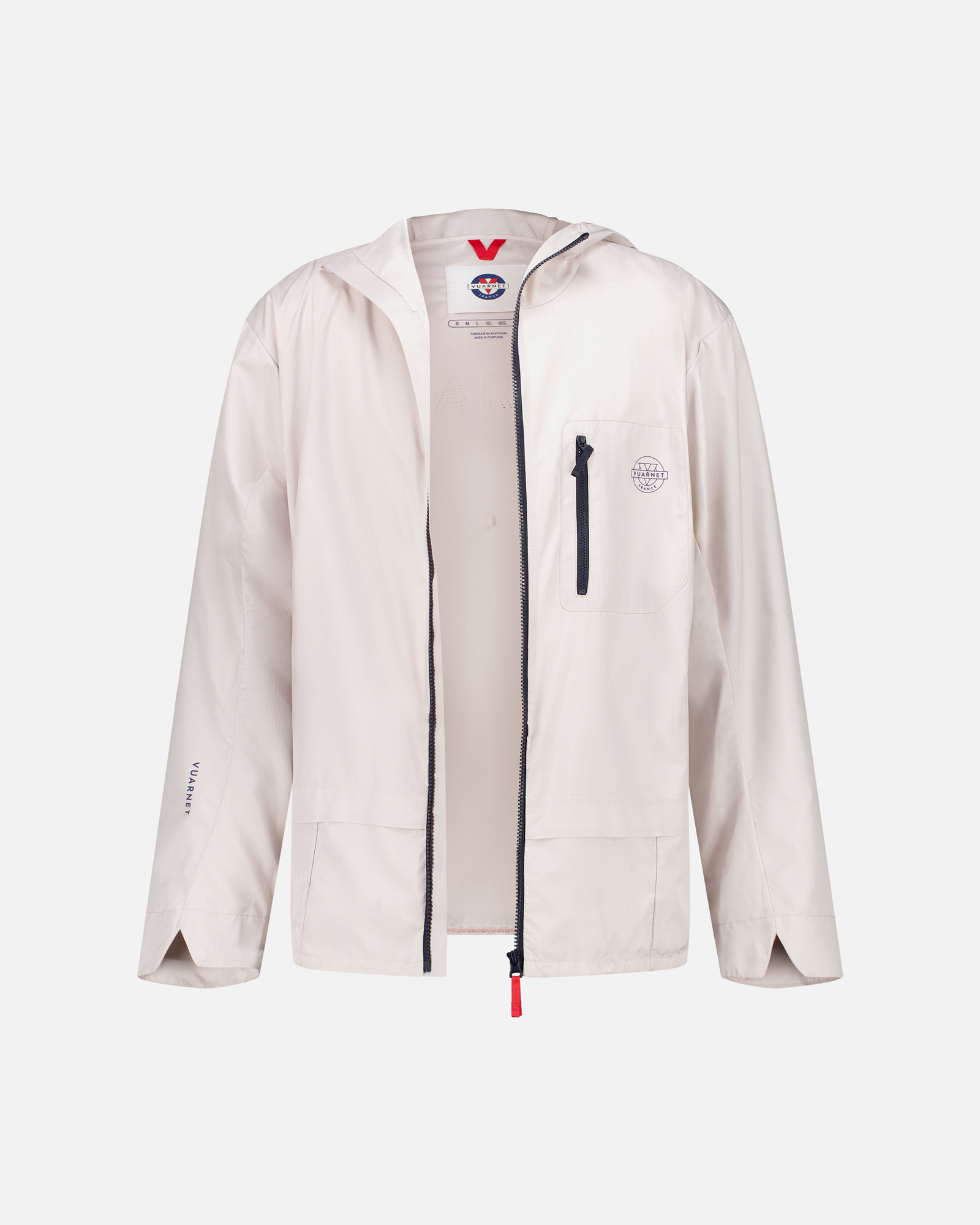 BEIGE MEN'S RIPSTOP WINDBREAKER