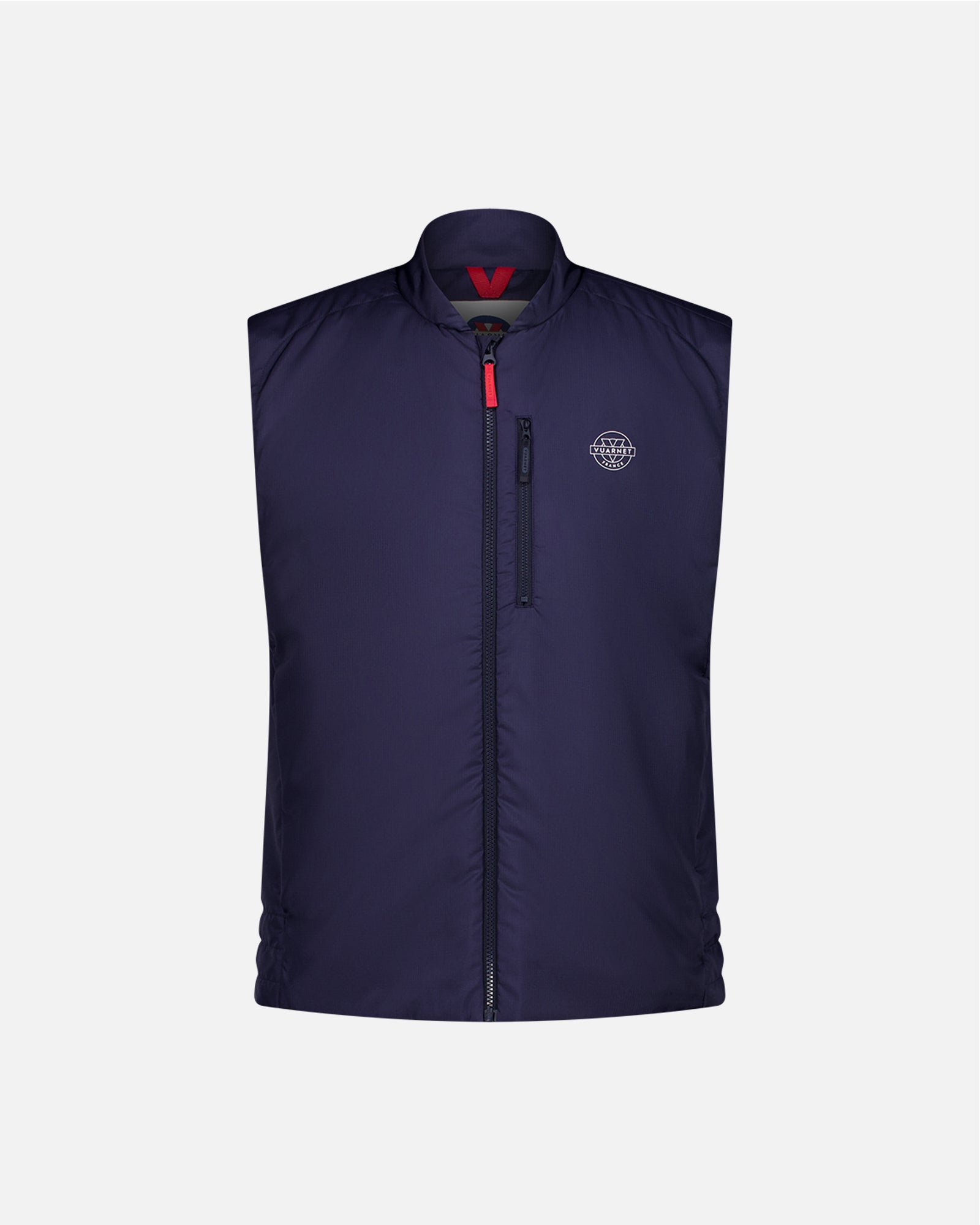 NAVY BLUE MEN'S RIPSTOP PADDED NO SLEEVE JACKET