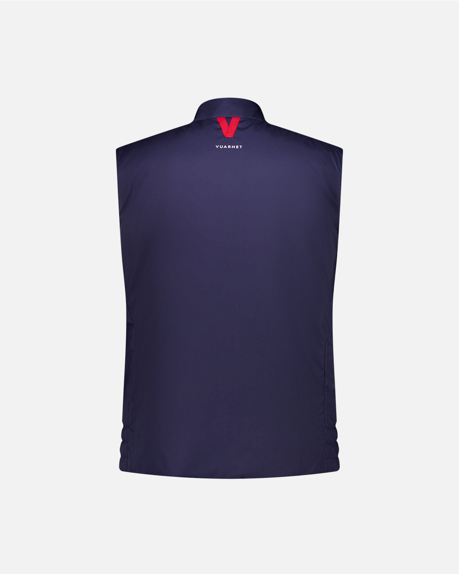 NAVY BLUE MEN'S RIPSTOP PADDED NO SLEEVE JACKET