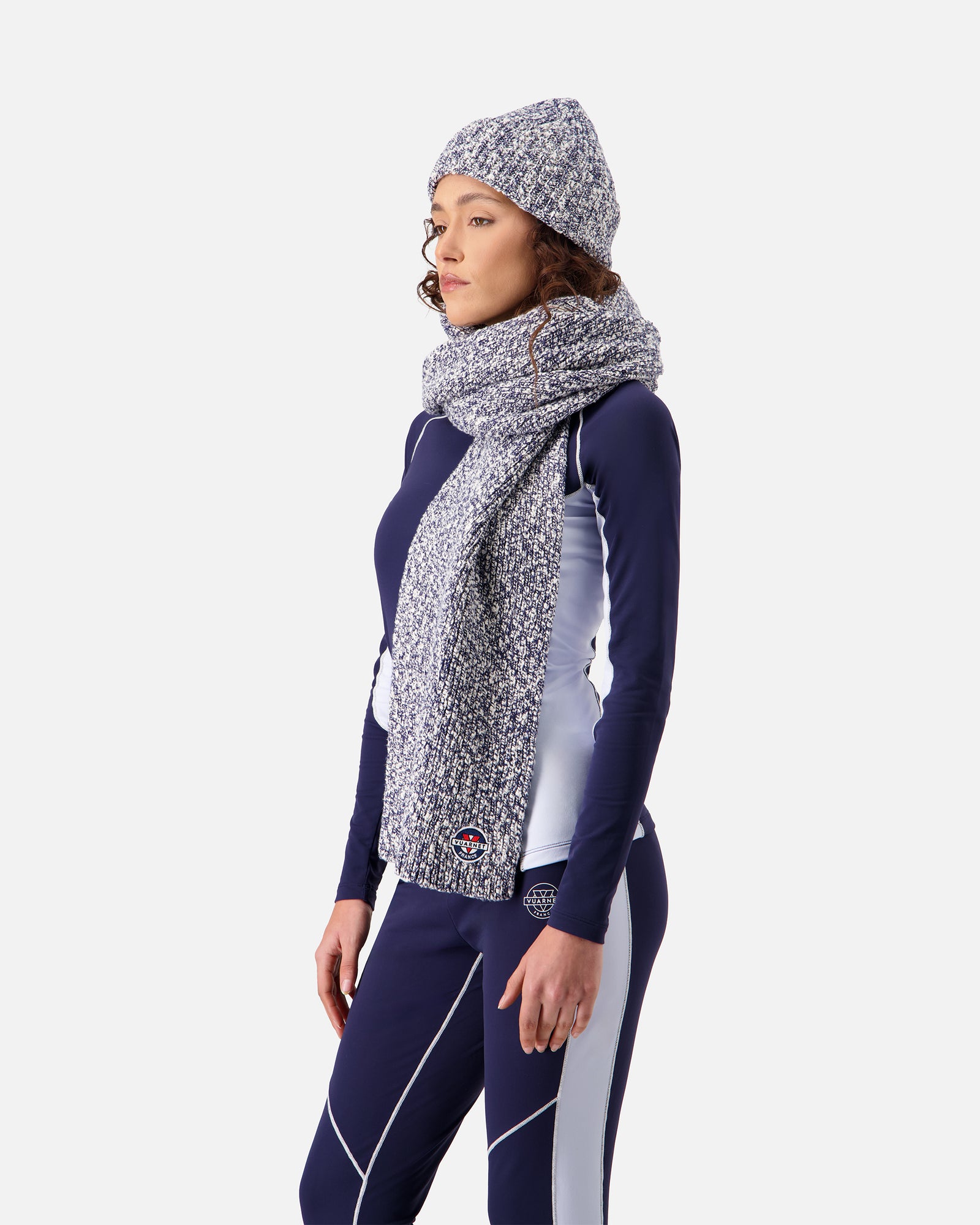 NAVY BLUE WOMEN'S BASE LAYER TOP