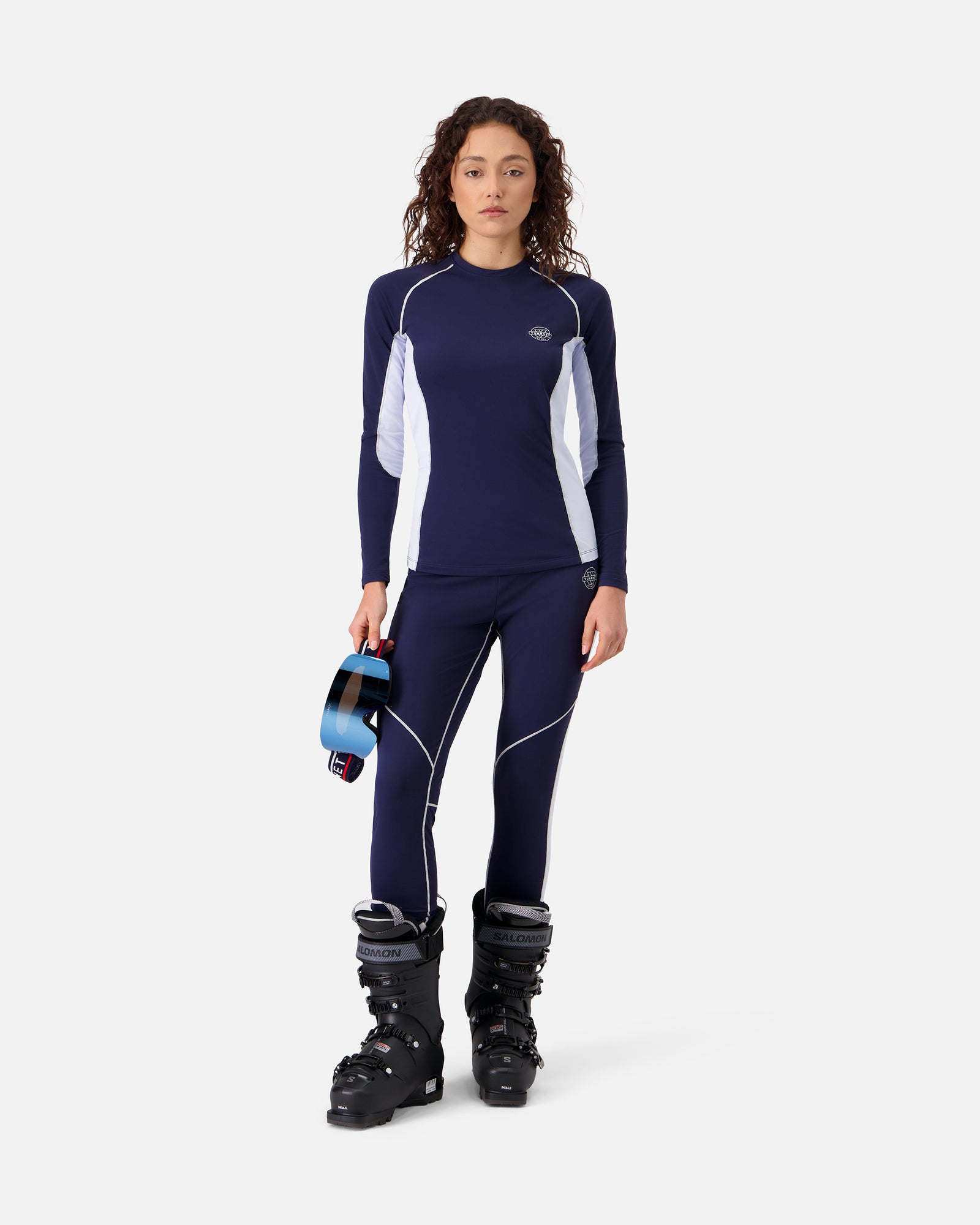 WOMEN'S NAVY FIRST LAYER BOTTOMS