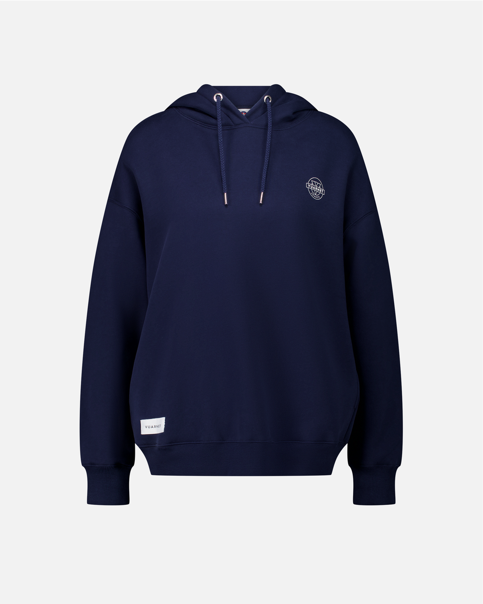 HOODIE FEMME LOGO SKIEUR MARINE