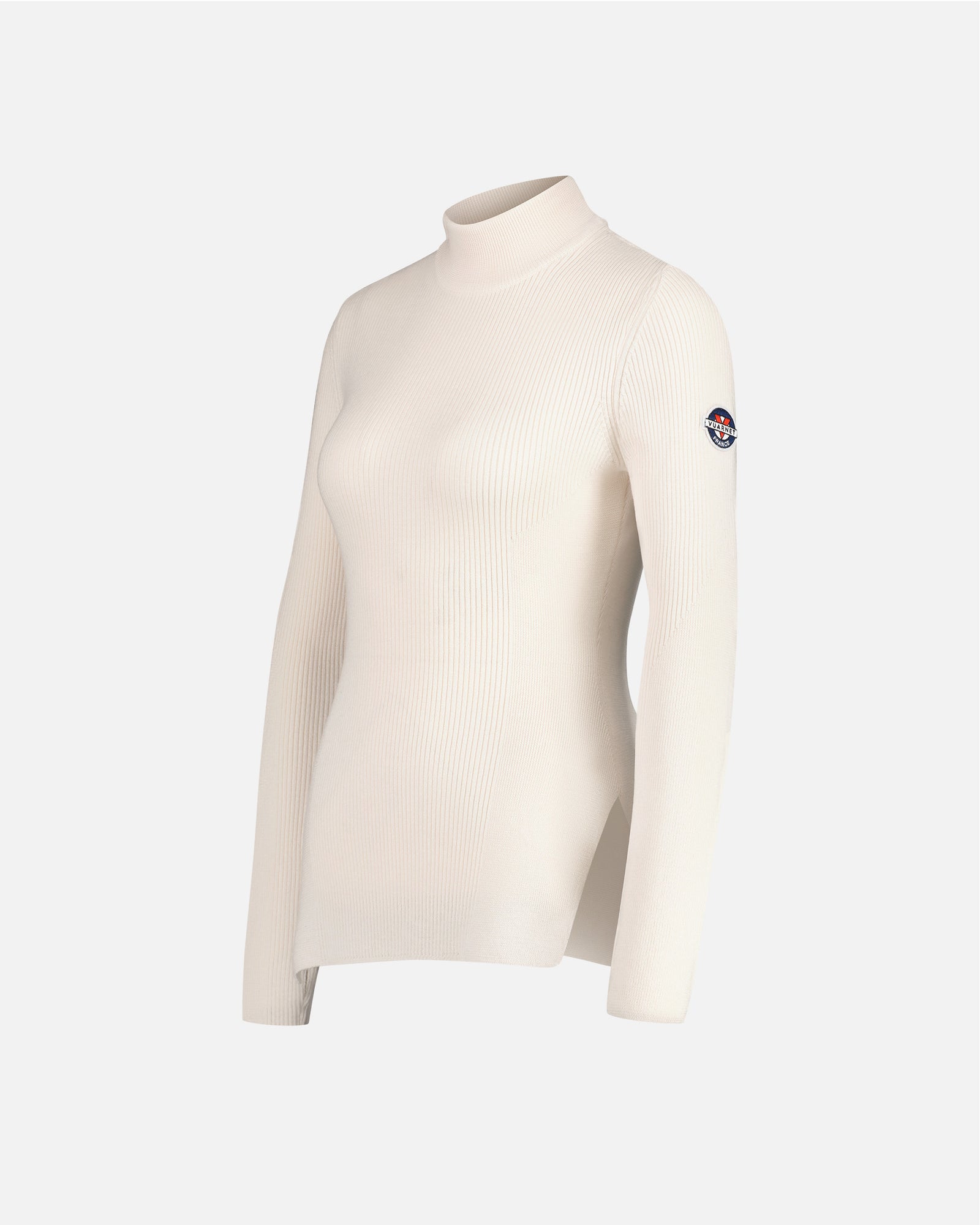 ⁣⁢Maglione Donna Collo Alto Grezzo⁤⁣