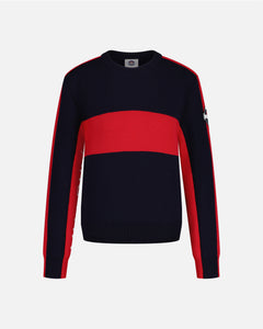 RACING WOMEN’S SWEATER NAVY/RED