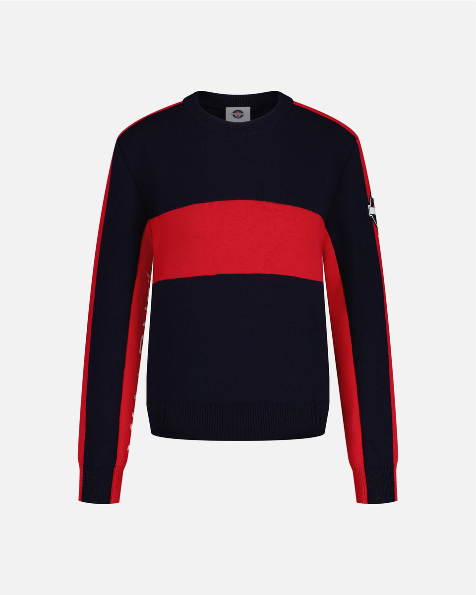 PULL RACING FEMME MARINE