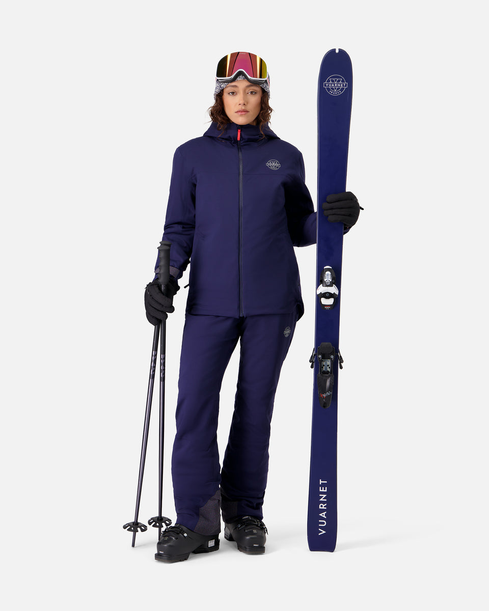PANTALON DE SKI STRETCH MARINE FEMME