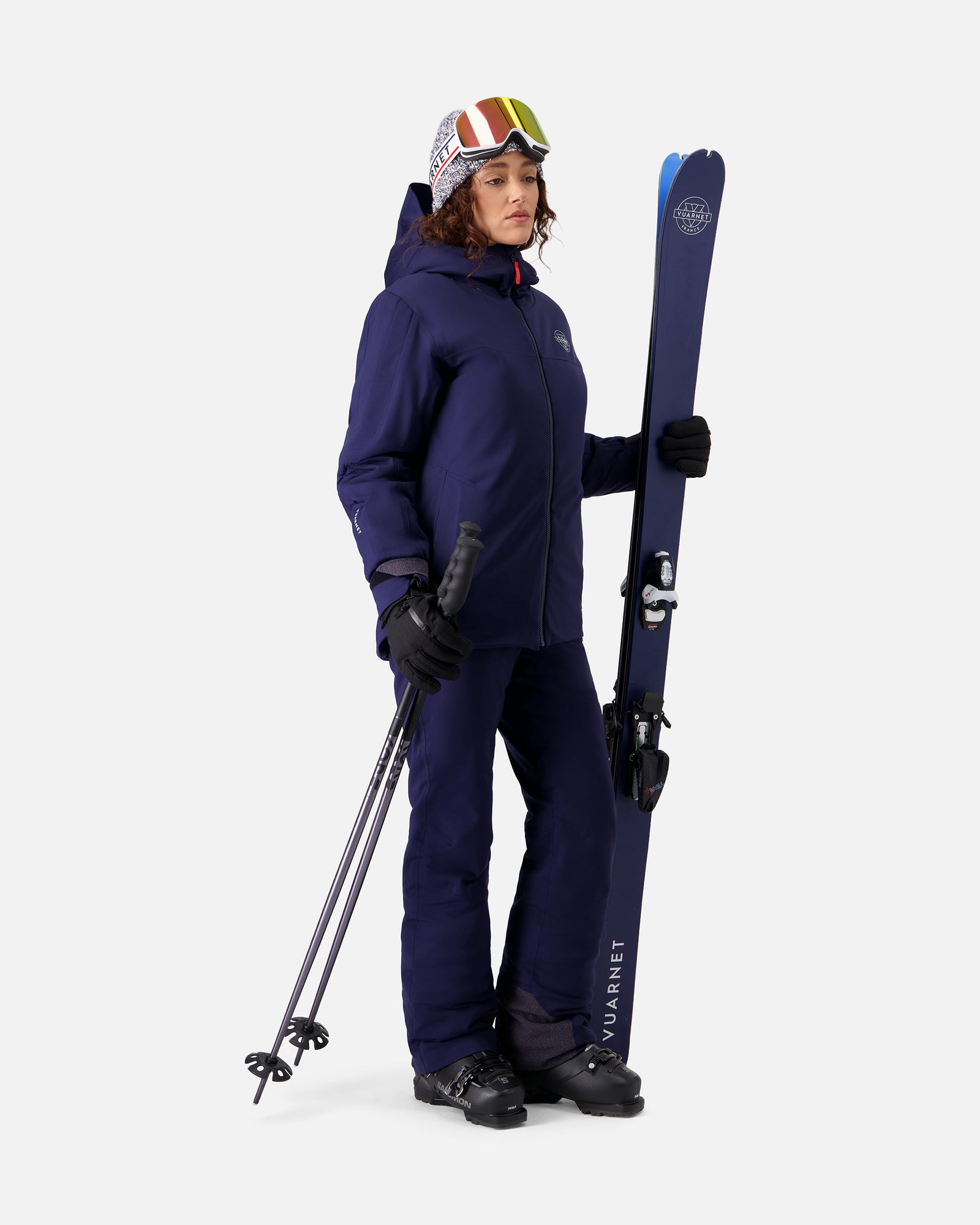 PANTALON DE SKI STRETCH MARINE FEMME