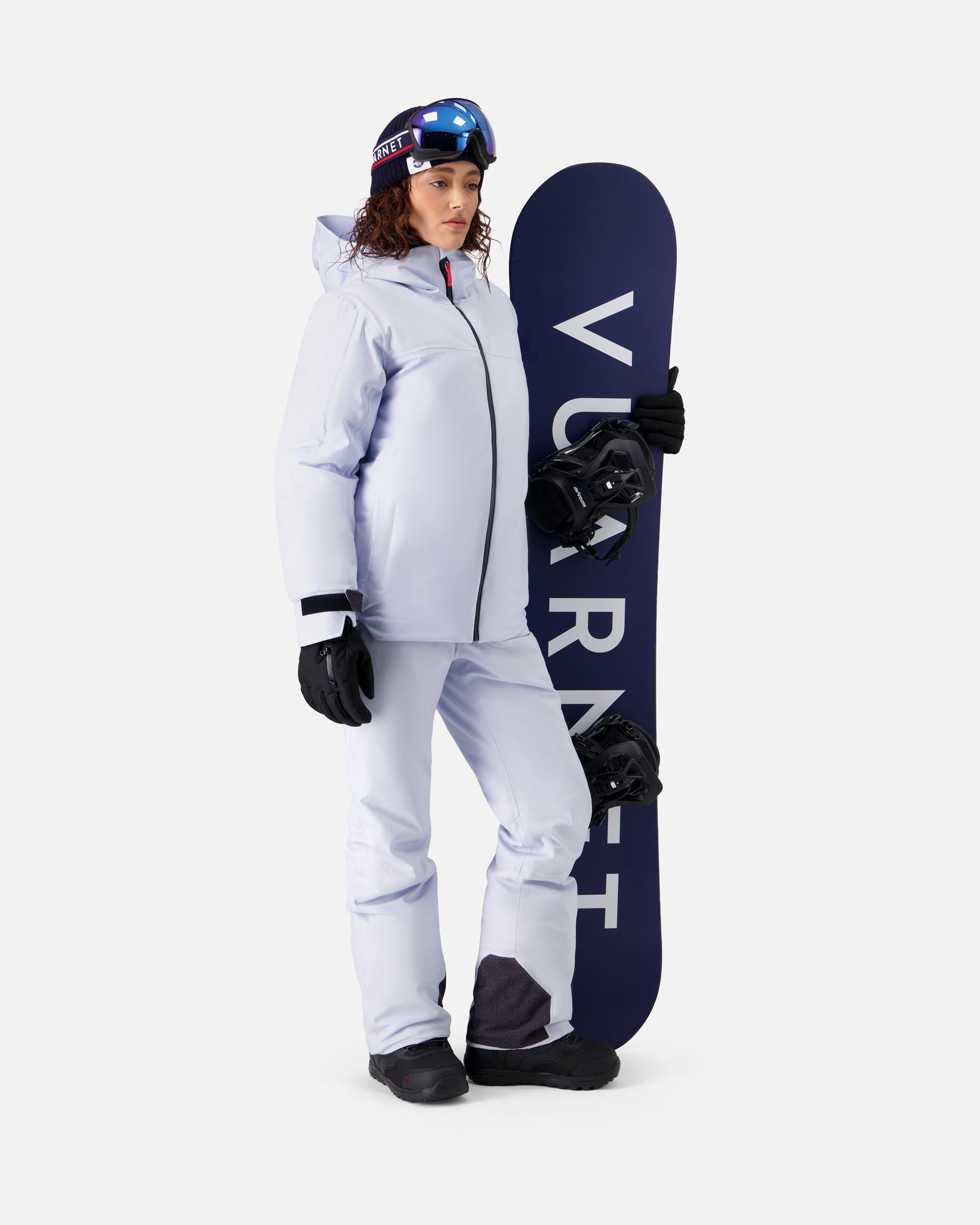 PANTALON DE SKI STRETCH BLEU FEMME