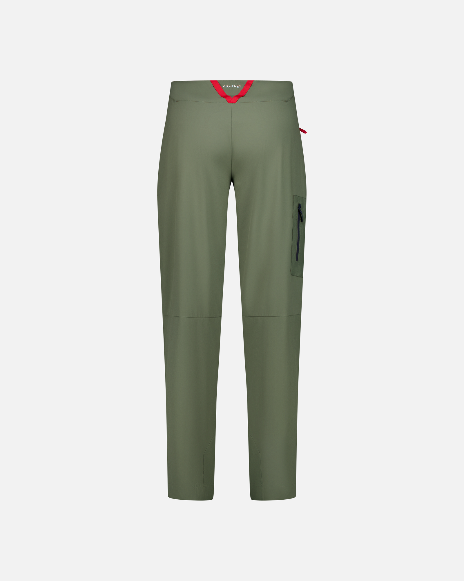 GREEN MEN'S REGULAR HIKING PANTS