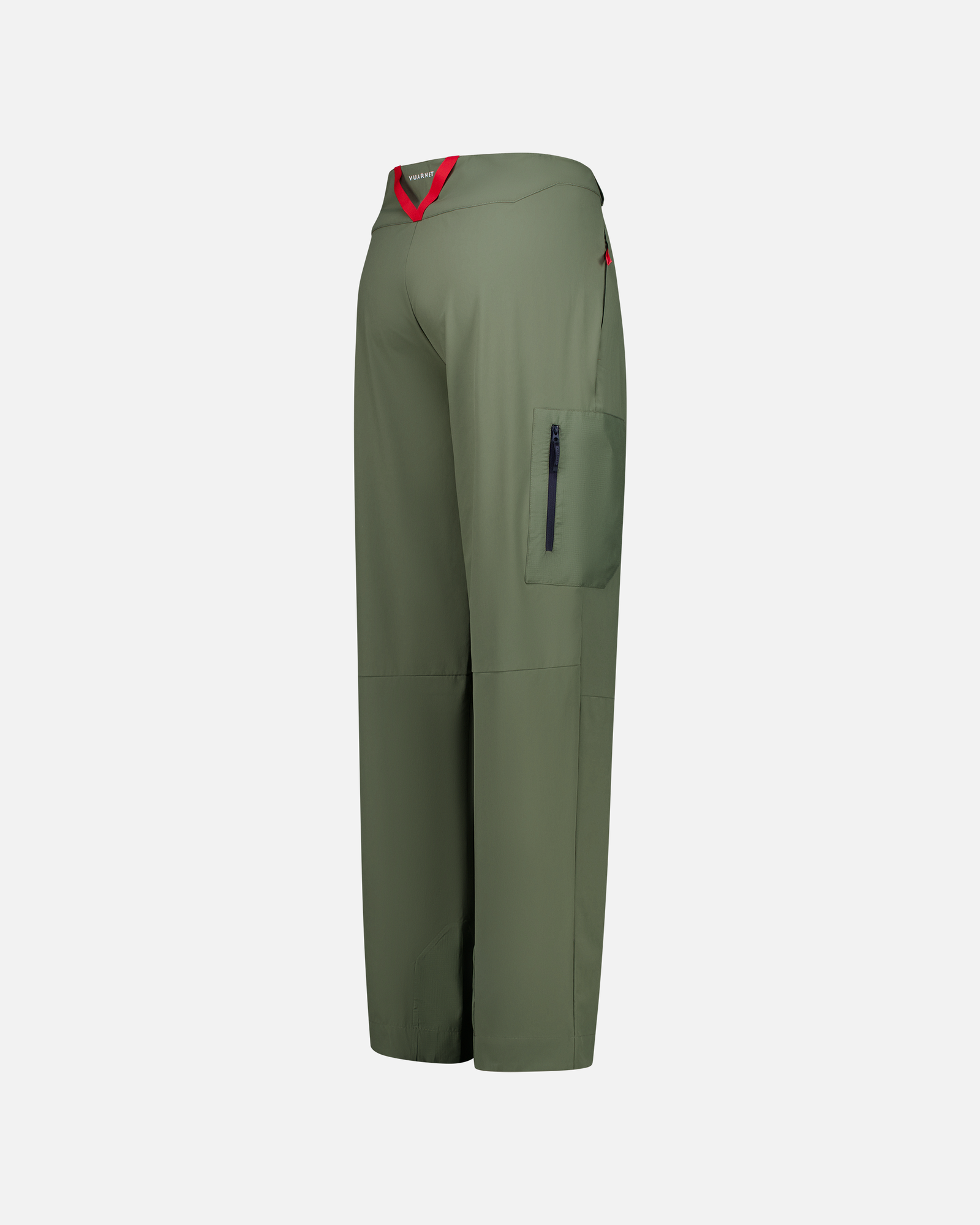 GREEN MEN'S REGULAR HIKING PANTS