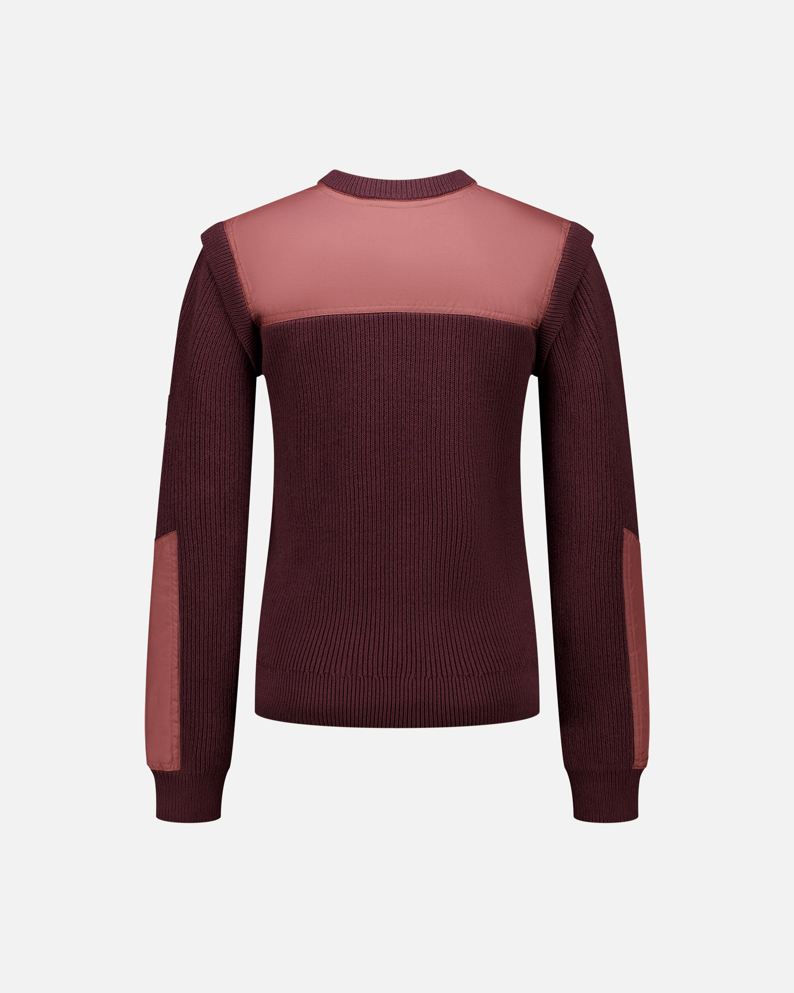 WOMEN'S PURPLE NYLON PATCH JUMPER