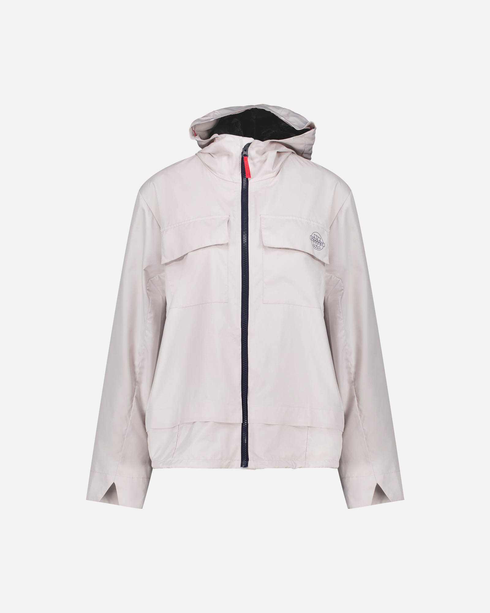 BEIGE WOMEN'S RIPSTOP WINDBREAKER
