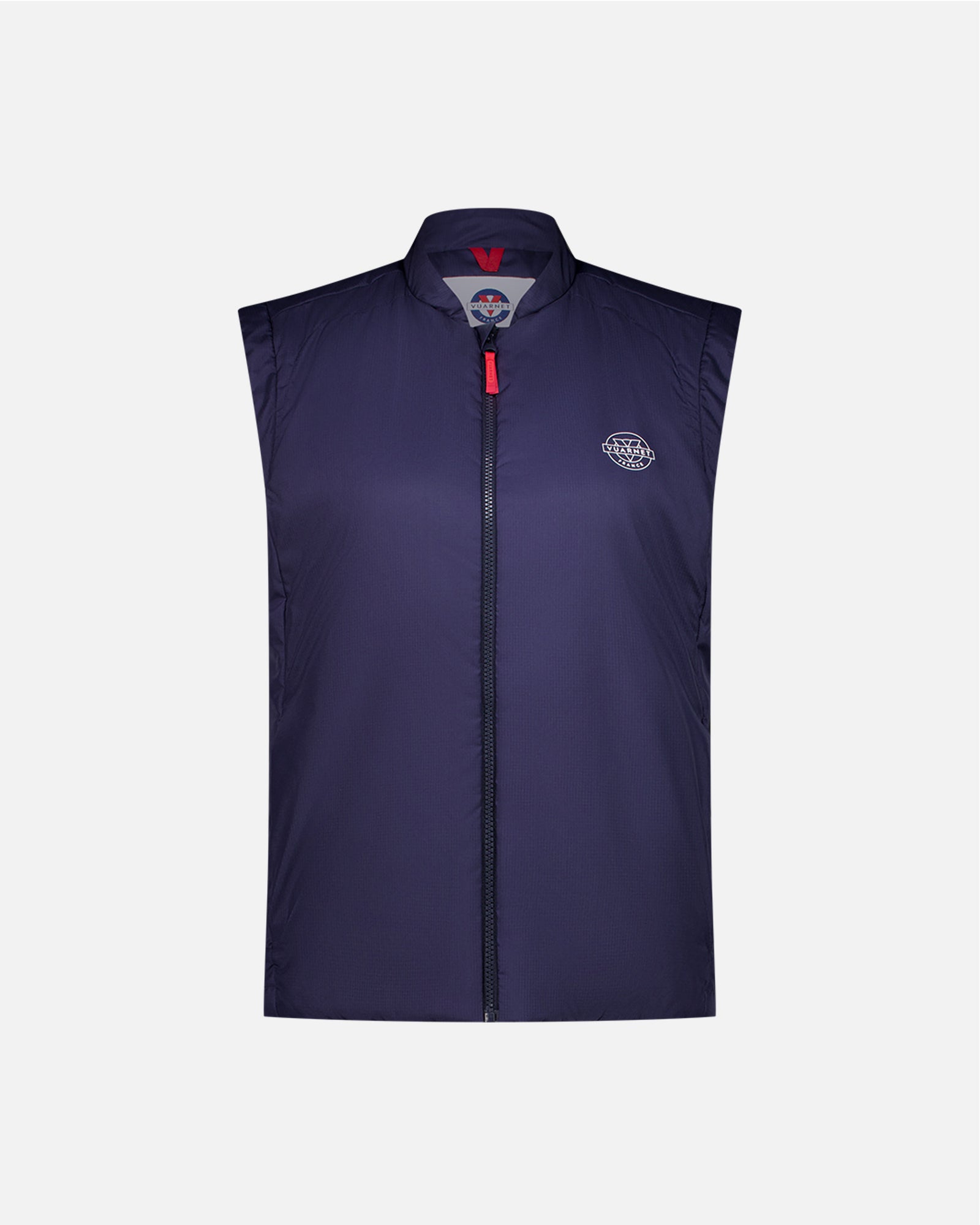 NAVY BLUE WOMEN'S RIPSTOP PADDED NO SLEEVE JACKET