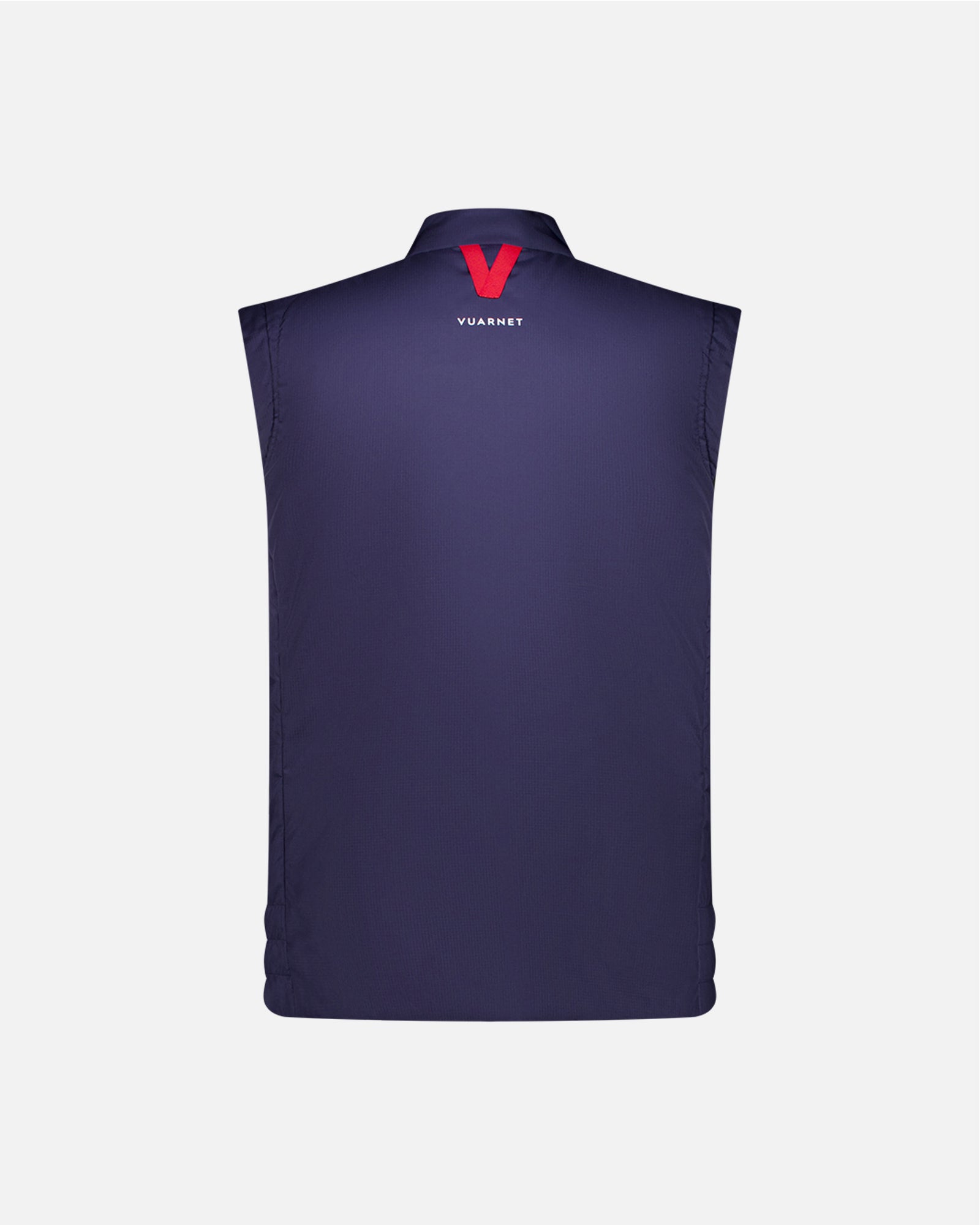 NAVY BLUE WOMEN'S RIPSTOP PADDED NO SLEEVE JACKET